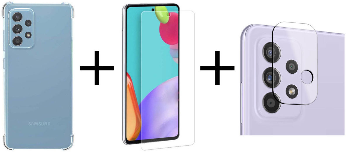 Samsung Galaxy A52 / A52s Hoesje + Screen Protector + Camera Protector afbeelding 11
