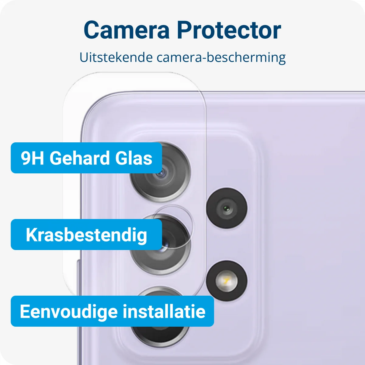 Samsung Galaxy A52 / A52s Hoesje + Screen Protector + Camera Protector afbeelding 5