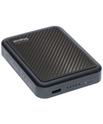 4smarts UltiMag Lucid Compacte MagSafe Powerbank 5.000 mAh Zwart