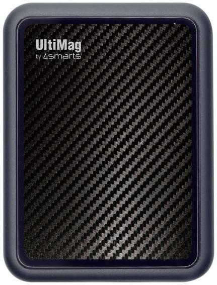 4smarts UltiMag Lucid Compacte MagSafe Powerbank 5.000 mAh Zwart afbeelding 2