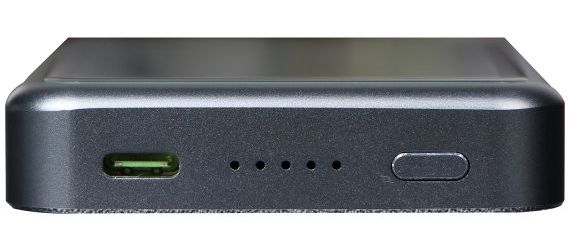 4smarts UltiMag Lucid Compacte MagSafe Powerbank 5.000 mAh Zwart afbeelding 3