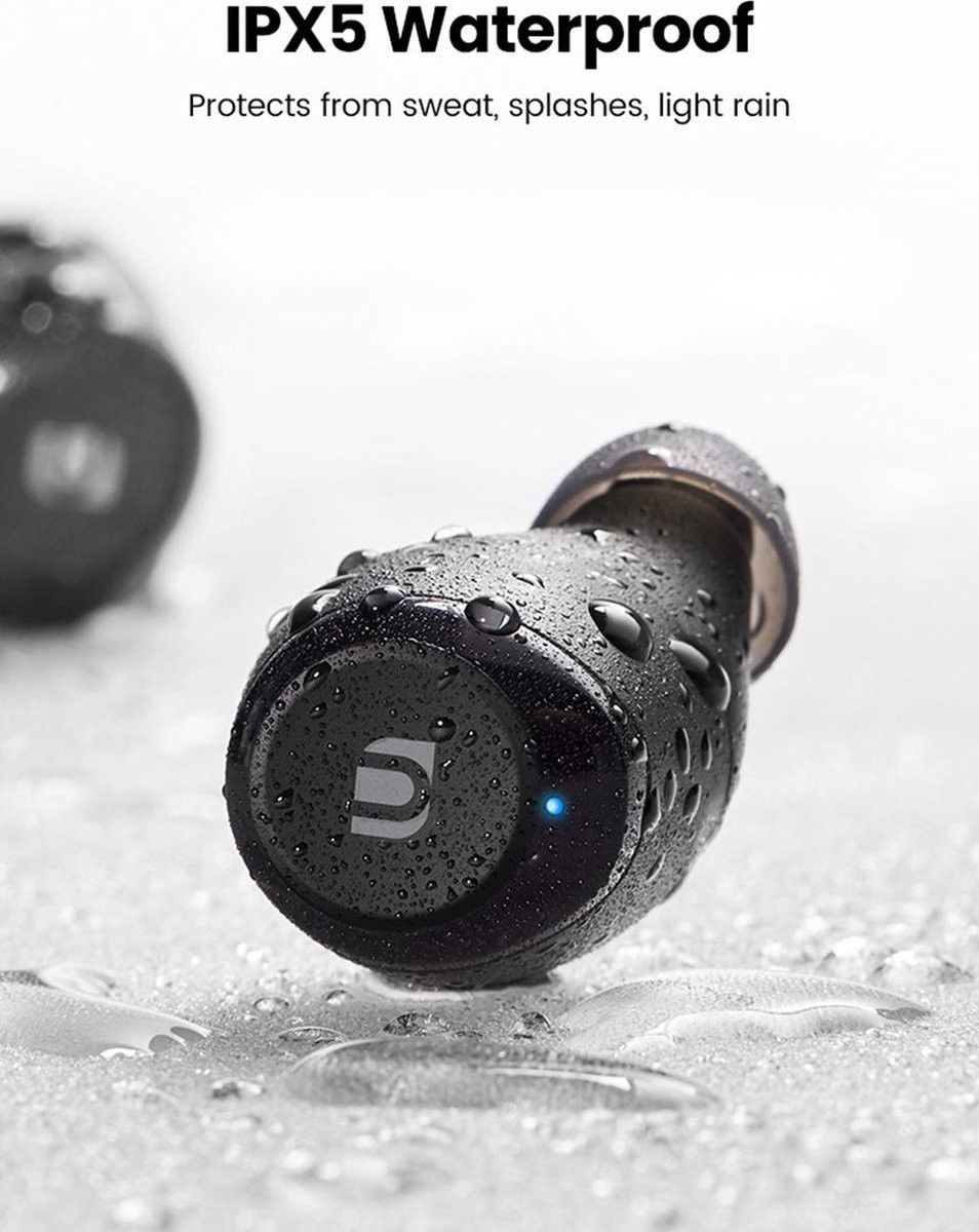 UGREEN HiTune True Wireless Stereo Bluetooth 5.0 Earbuds Zwart afbeelding 8