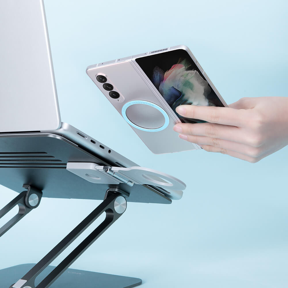 Nillkin SnapLink Air MagSafe Sticker voor Telefoonhoesjes Wit afbeelding 15