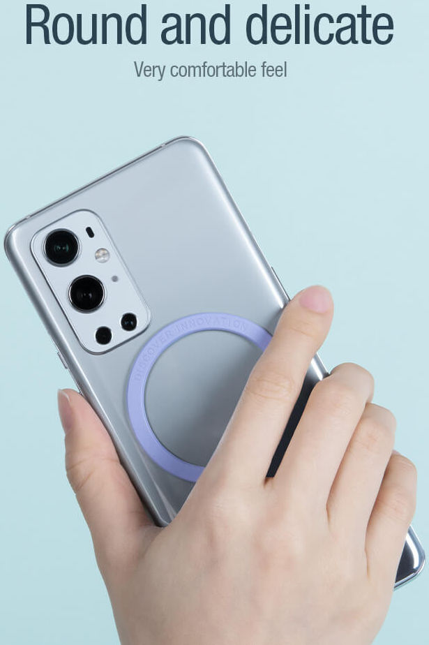Nillkin SnapLink Air MagSafe Sticker voor Telefoonhoesjes Paars afbeelding 11