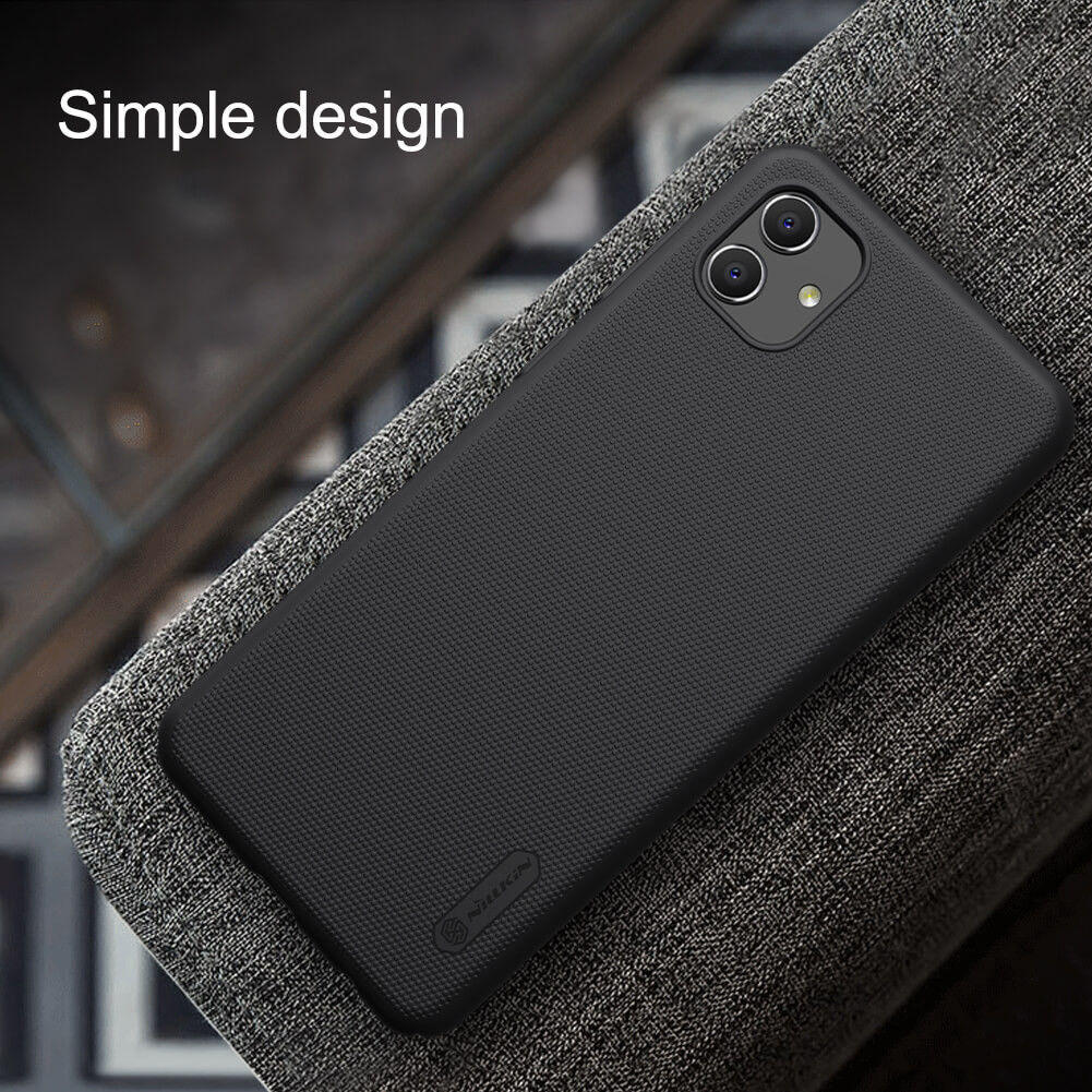 Nillkin Super Frosted Shield Samsung Galaxy A04 Hoesje Zwart afbeelding 6