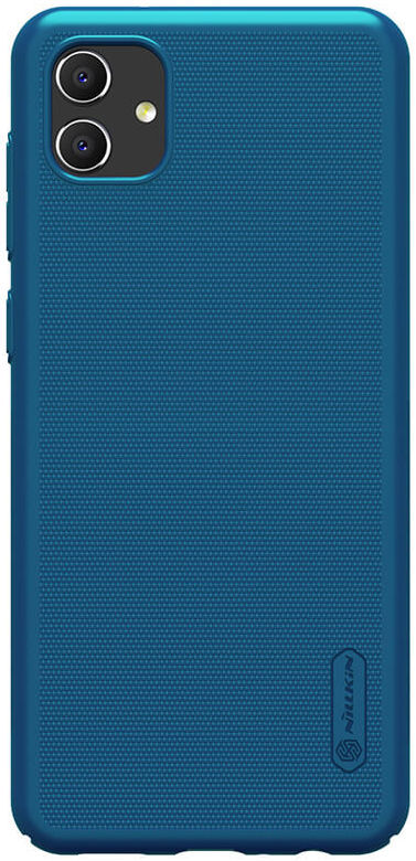 Nillkin Super Frosted Shield Samsung Galaxy A04 Hoesje Blauw afbeelding 1