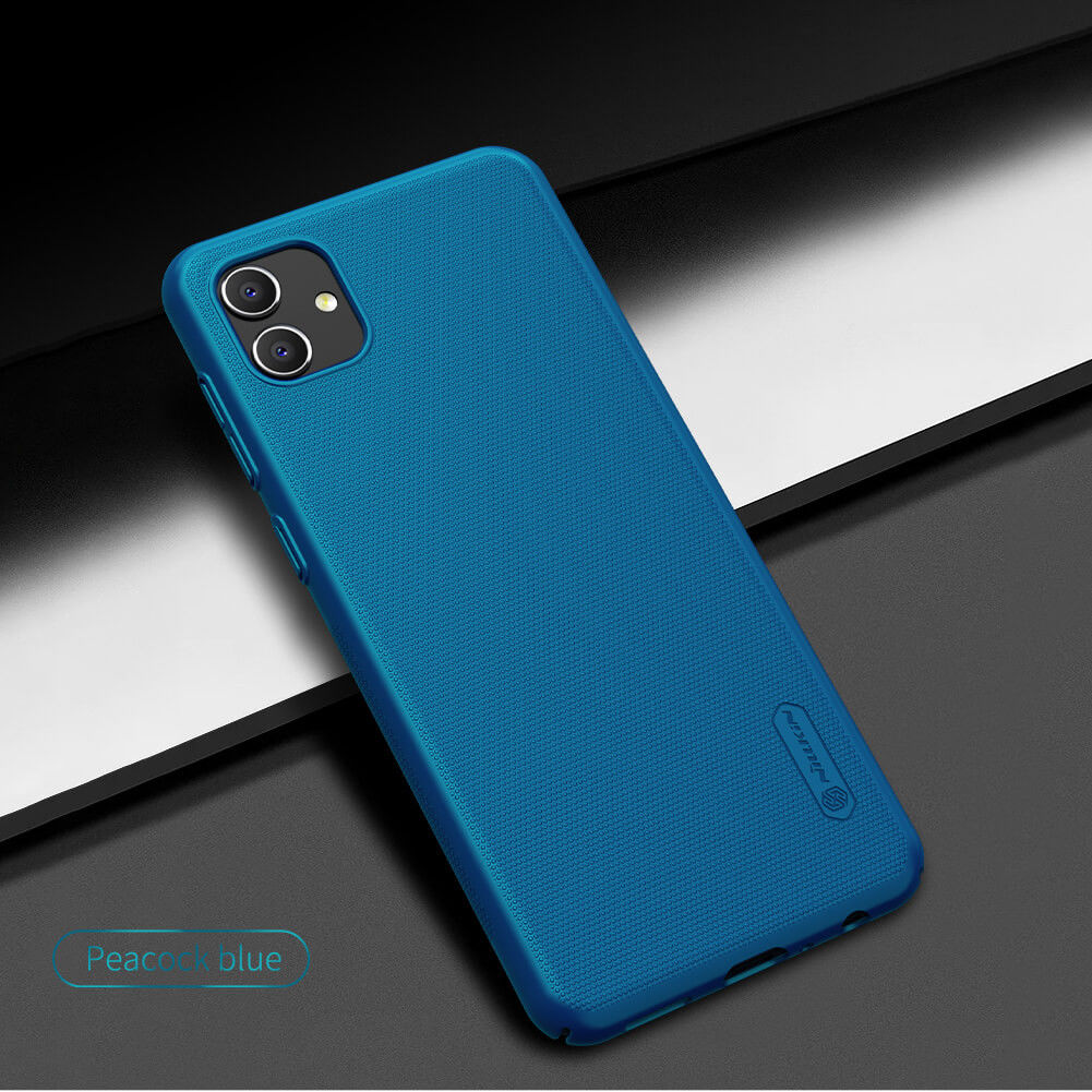 Nillkin Super Frosted Shield Samsung Galaxy A04 Hoesje Blauw afbeelding 10