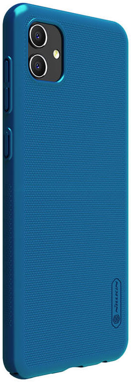 Nillkin Super Frosted Shield Samsung Galaxy A04 Hoesje Blauw afbeelding 2