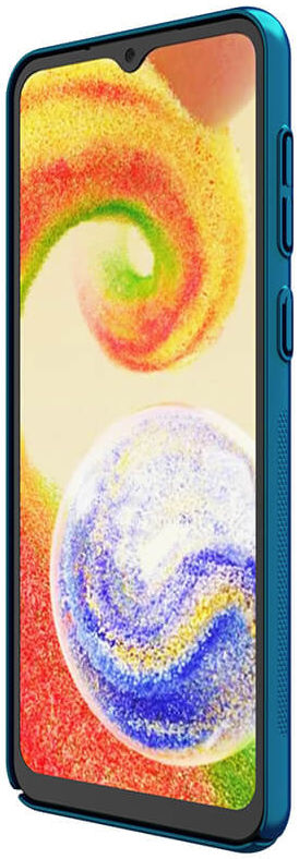 Nillkin Super Frosted Shield Samsung Galaxy A04 Hoesje Blauw afbeelding 13