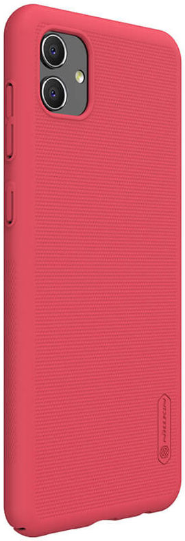 Nillkin Super Frosted Shield Samsung Galaxy A04 Hoesje Rood afbeelding 2