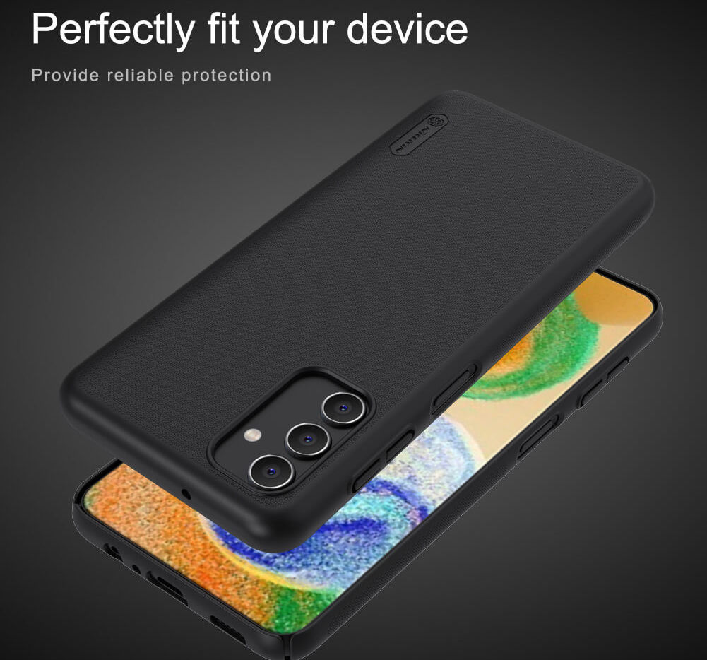 Nillkin Super Frosted Shield Samsung Galaxy A04s Hoesje Zwart afbeelding 14