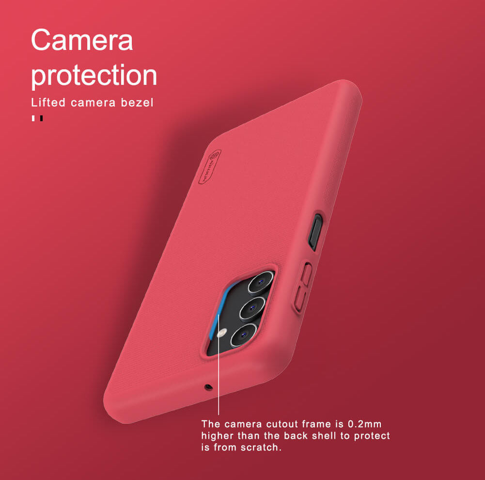 Nillkin Super Frosted Shield Samsung Galaxy A04s Hoesje Zwart afbeelding 15