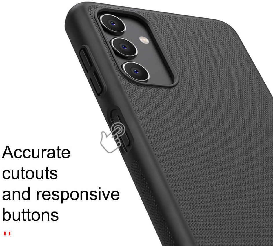 Nillkin Super Frosted Shield Samsung Galaxy A04s Hoesje Zwart afbeelding 16