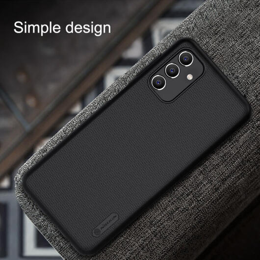 Nillkin Super Frosted Shield Samsung Galaxy A04s Hoesje Zwart afbeelding 3