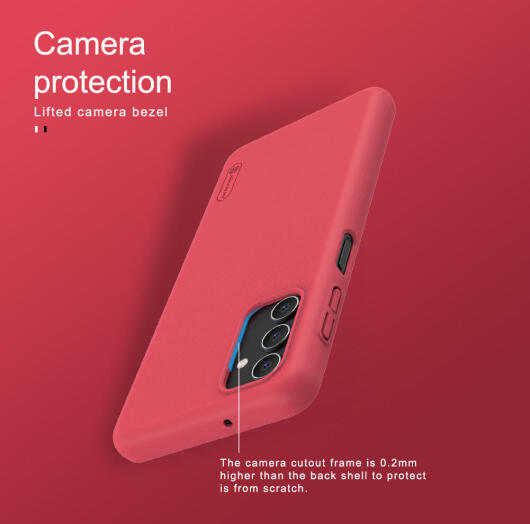 Nillkin Super Frosted Shield Samsung Galaxy A04s Hoesje Zwart afbeelding 15