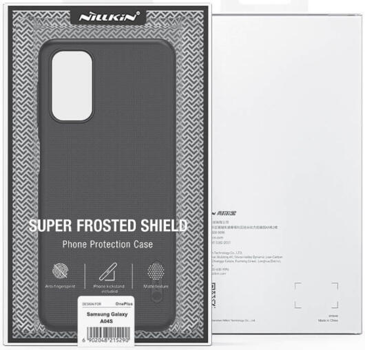 Nillkin Super Frosted Shield Samsung Galaxy A04s Hoesje Zwart afbeelding 17