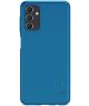Nillkin Super Frosted Shield Samsung Galaxy A04s Hoesje Blauw