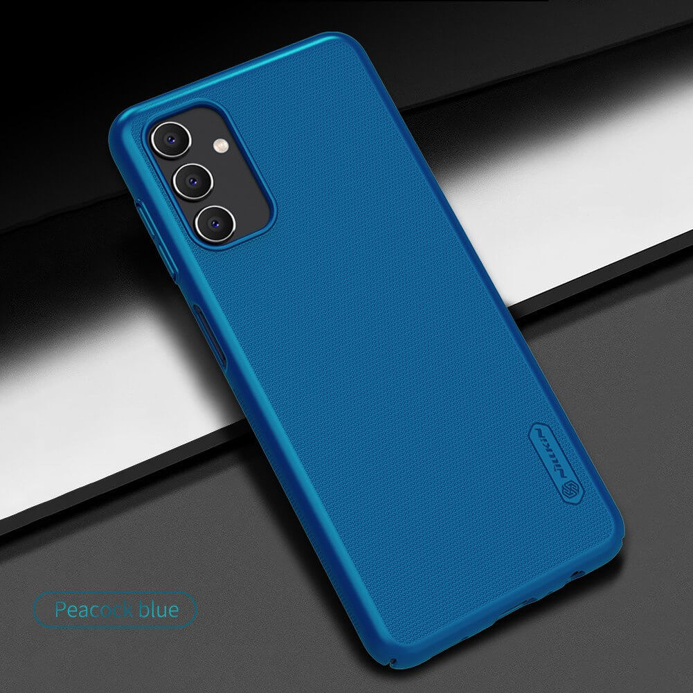 Nillkin Super Frosted Shield Samsung Galaxy A04s Hoesje Blauw afbeelding 9