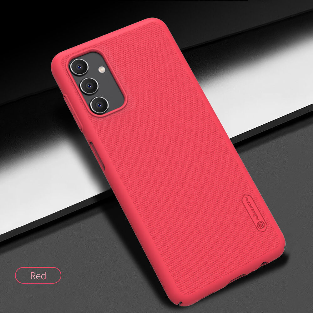 Nillkin Super Frosted Shield Samsung Galaxy A04s Hoesje Rood afbeelding 12