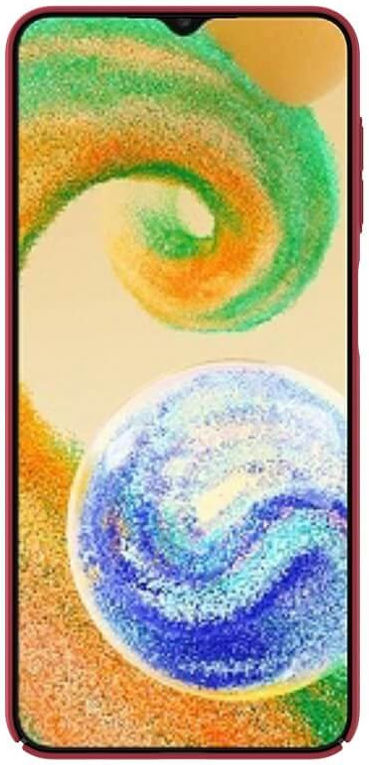 Nillkin Super Frosted Shield Samsung Galaxy A04s Hoesje Rood afbeelding 9