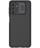 Nillkin CamShield Samsung Galaxy A04s Hoesje met Camera Slider Zwart
