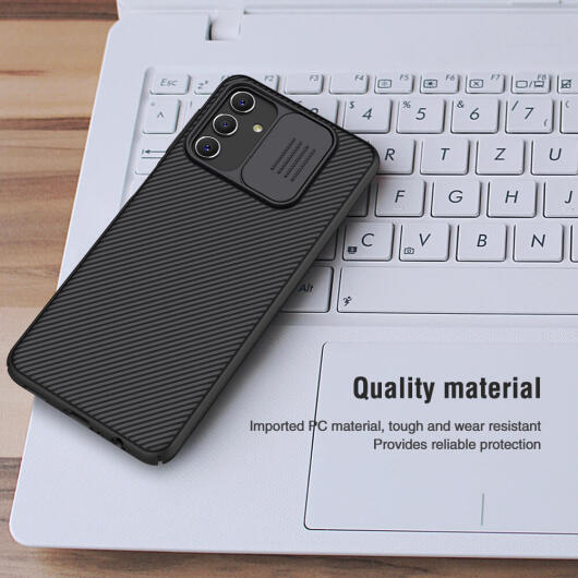 Nillkin CamShield Samsung Galaxy A04s Hoesje met Camera Slider Zwart afbeelding 13