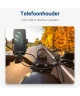 Hoco 12W USB-A Telefoon Oplader voor Motor Waterdicht 2.4A Zwart