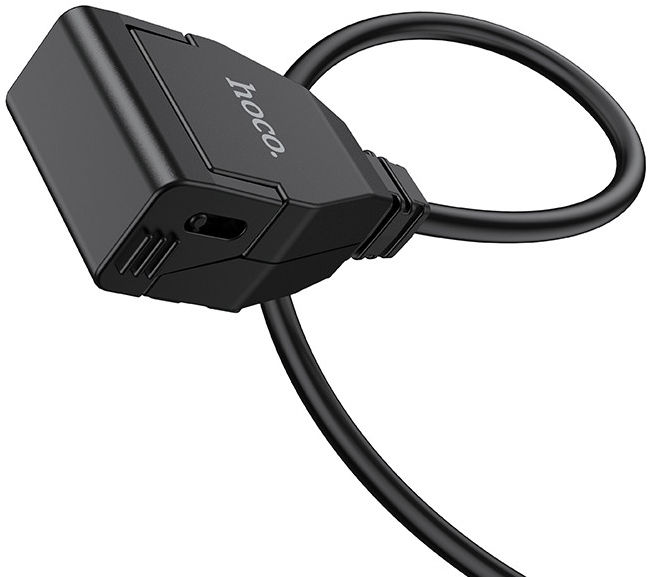 Hoco 12W USB-A Telefoon Oplader voor Motor Waterdicht 2.4A Zwart afbeelding 8