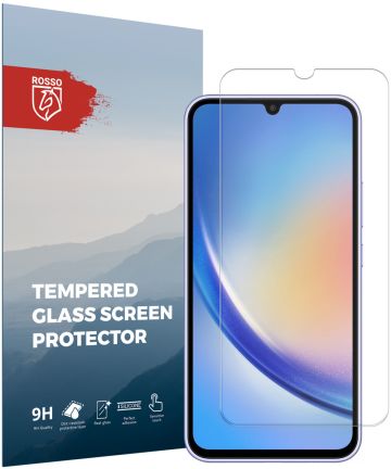 Rosso Samsung Galaxy A34 9H Tempered Glass Screen Protector Screen Protectors