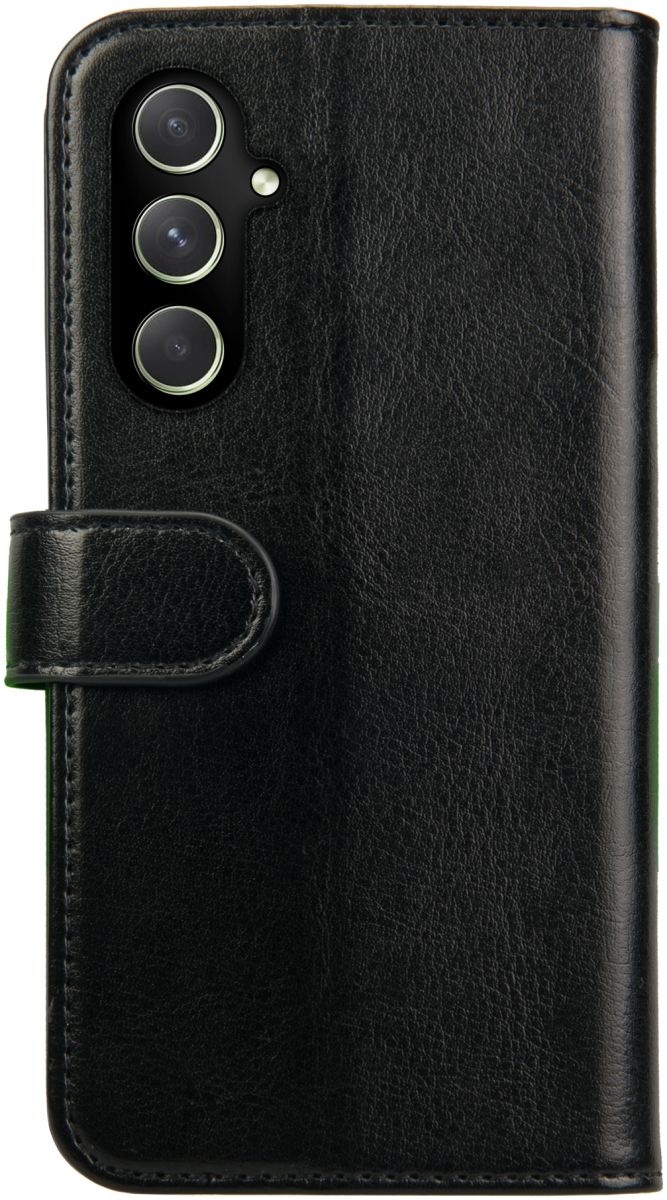 Rosso Element Samsung Galaxy A34 Hoesje Book Cover Wallet Zwart afbeelding 2