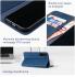Rosso Element Samsung Galaxy S23 Hoesje Book Cover Wallet Blauw afbeelding 3