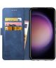 Rosso Element Samsung Galaxy S23 Plus Hoesje Book Cover Wallet Blauw