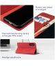 Rosso Element Samsung Galaxy A54 Hoesje Book Cover Wallet Rood