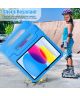 Apple iPad 10.9 (2022) Kinder Tablethoes met Handvat Blauw