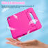 Apple iPad 11 (2025) / 10.9 (2022) Kinder Tablethoes met Handvat Roze afbeelding 9