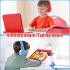 Apple iPad 11 (2025) / 10.9 (2022) Kinder Tablethoes met Handvat Rood afbeelding 7
