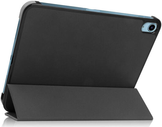 Apple iPad 11 (2025) / 10.9 (2022) Hoes Tri-Fold Book Case Zwart afbeelding 11