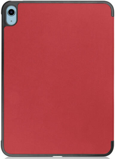 Apple iPad 11 (2025) / 10.9 (2022) Hoes Tri-Fold Book Case Rood afbeelding 8