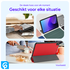 Apple iPad 11 (2025) / 10.9 (2022) Hoes Tri-Fold Book Case Rood afbeelding 7