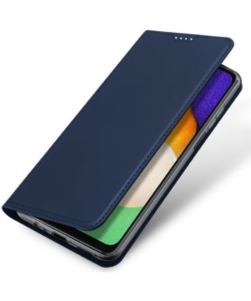Dux Ducis Skin Pro Samsung Galaxy A14 5G Hoesje Portemonnee Blauw Hoesjes