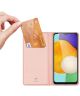 Dux Ducis Skin Pro Samsung Galaxy A14 5G Hoesje Portemonnee Roze
