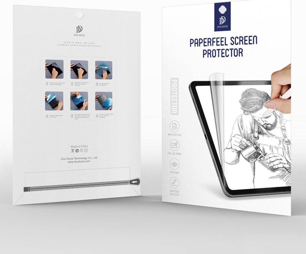 Dux Ducis Paper Feel Apple iPad 10.9 (2022) Screen Protector Folie afbeelding 8