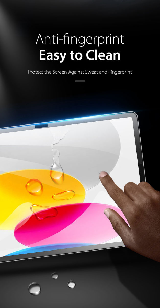 Dux Ducis Apple iPad 10.9 (2022) Screen Protector 9H Tempered Glass afbeelding 5
