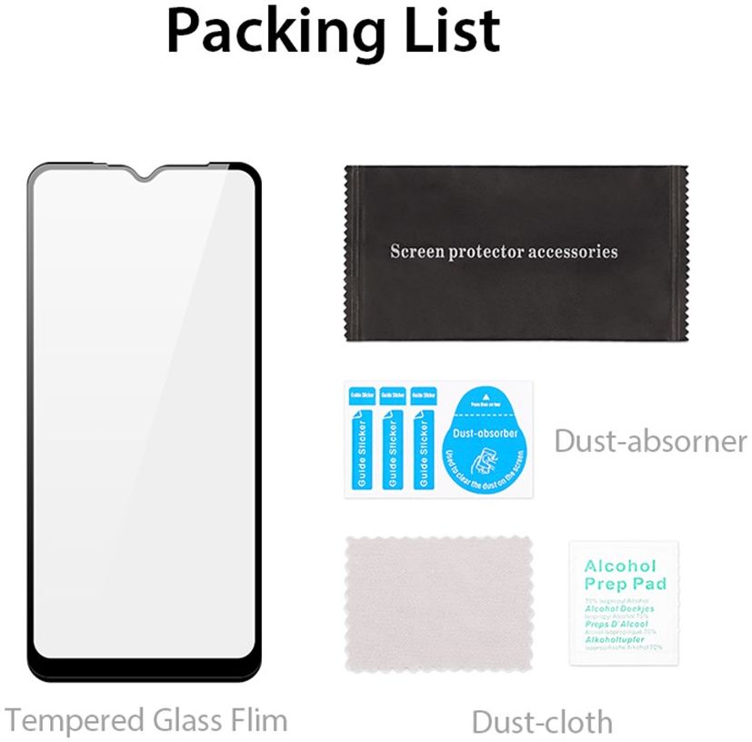 Dux Ducis Honor X8 Screen Protector 9H Tempered Glass 0.3mm afbeelding 7
