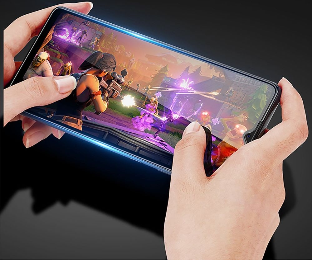 Dux Ducis Vivo Y16/Y02s Screen Protector 9H Tempered Glass afbeelding 4