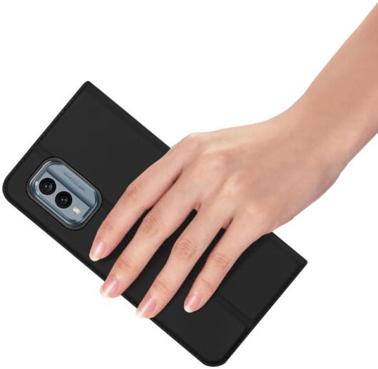 Dux Ducis Skin Pro Nokia X30 Hoesje Portemonnee Book Case Zwart afbeelding 7