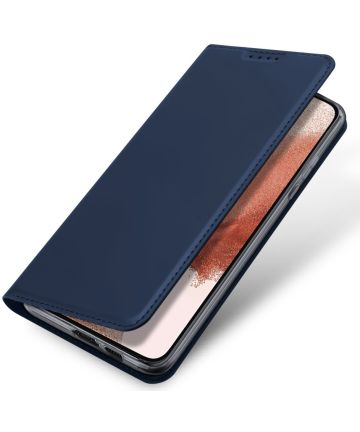 Dux Ducis Skin Pro Samsung Galaxy S23 Plus Hoesje Portemonnee Blauw Hoesjes