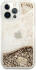 Guess Apple iPhone 14 Pro Hoesje Hard Case Gold Glitter Charms afbeelding 2