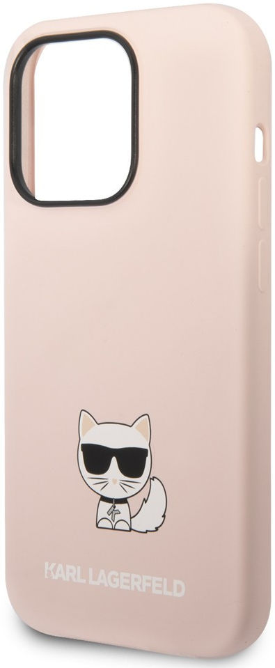 Karl Lagerfeld Apple iPhone 14 Pro Max Hoesje Siliconen Choupette afbeelding 4