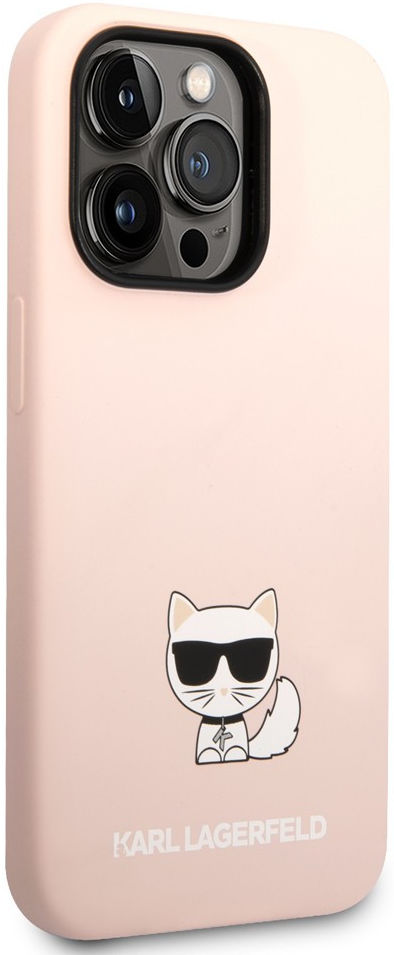 Karl Lagerfeld Apple iPhone 14 Pro Max Hoesje Siliconen Choupette afbeelding 5